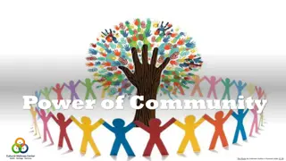 Exploring the Power of Community and Nutrition Education