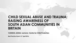 Raising Awareness of Child Sexual Abuse in South Asian Communities