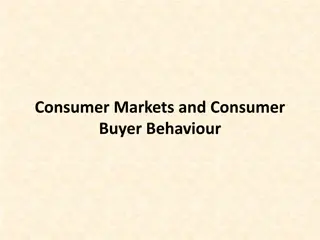 Consumer Buyer Behaviour and Influencing Factors