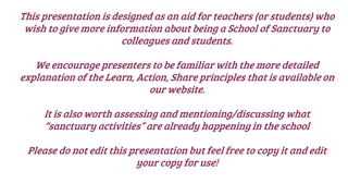 Schools of Sanctuary: Creating Inclusive Learning Environments