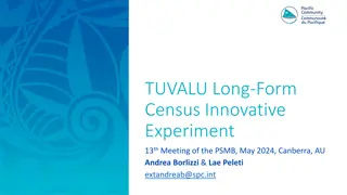 Innovative Experiment: Tuvalu Long-Form Census Integration