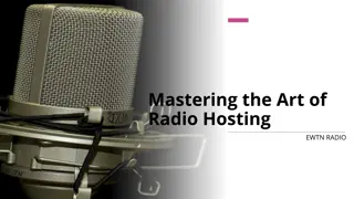 Mastering the Art of Radio Hosting: Essential Tips and Insights