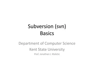 Subversion (SVN) Basics for Version Control