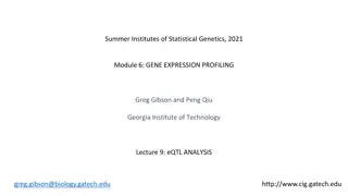 Expression QTL Analysis: Insights into Genetic Regulation of Gene Expression