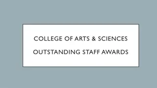 Recognizing Outstanding Service in the College of Arts & Sciences