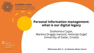 Personal Digital Legacy Management