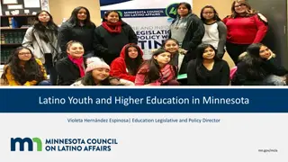 Latino Youth and Higher Education in Minnesota