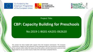 Capacity Building Project for Preschools: Enhancing Early Childhood Education