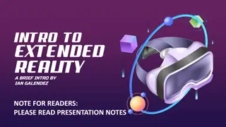 Extended Reality: An Overview of XR Technologies and Applications