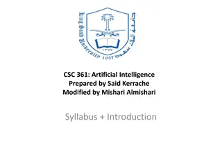 Exploring Artificial Intelligence in CSC 361 Course and Beyond