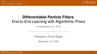 Learning Algorithmic Priors for Robot Localization