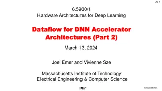 Hardware Architectures for Deep Learning Dataflow - Part 2
