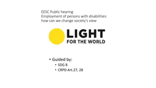 Empowering Persons with Disabilities in the Workplace