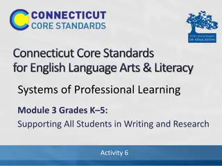Exploring Research Skills in CCS-Aligned Units