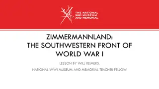 Exploring U.S.-Mexico Relations During World War I