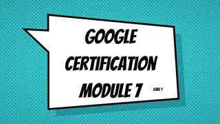 Google Slides Presentation Tips and Techniques