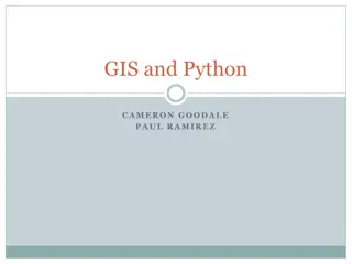 Geospatial Python Libraries and Tools for GIS Development