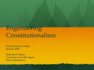 Empowering Women in Constitutionalism: Insights from Ruth Rubio's Research
