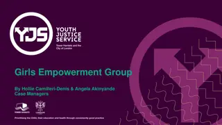 Girls Empowerment Group Programme for Young Females in the Youth Justice Service
