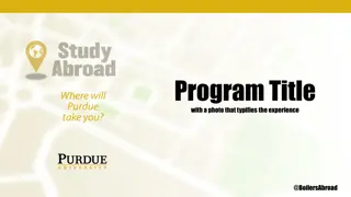 Explore Academic Adventures with Boilers Abroad in Italy