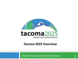 2025 Goals for Tacoma: Economy, Equity, Education, and Livability