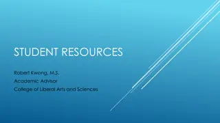 Comprehensive Student Resources in College of Liberal Arts and Sciences