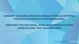 Improving Teacher Workforce Balance in Lithuania through Data-Driven Models