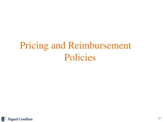 Pricing and Reimbursement Policies in Healthcare Sector