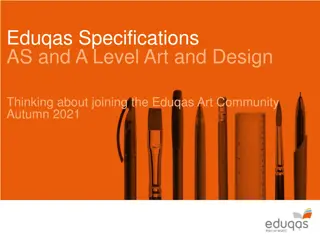 Art and Design in Eduqas: Assessment Changes and Guidelines