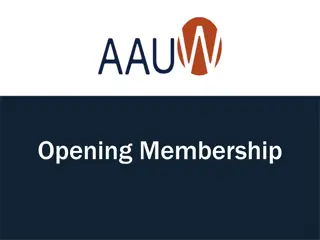 Empowering Gender Equity and Advocacy through AAUW Initiatives