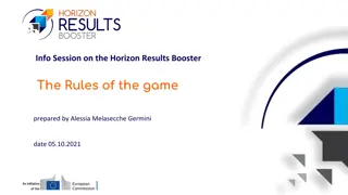 Horizon Results Booster Programme for EU-Funded Research Projects