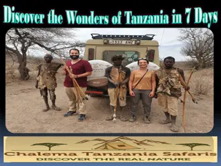Discover the Wonders of Tanzania in 7 Days
