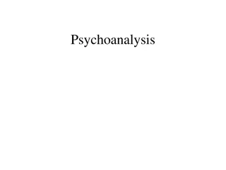 Psychoanalysis: Freud's Insights into the Unconscious Mind