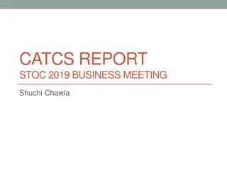 CATCS Committee for Theoretical Computer Science Updates 2019