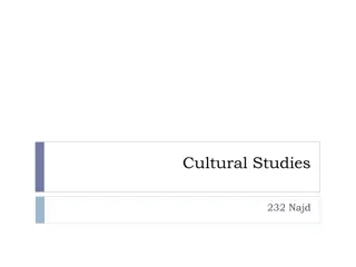 Cultural Studies: Epistemology Throughout History