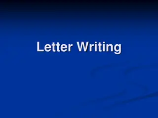 Mastering the Art of Professional Letter Writing