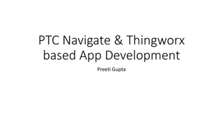 Windchill Integration with Thingworx Platform Development Tips