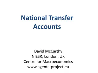 National Transfer Accounts in Economic Analysis