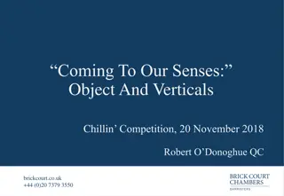 Challenges and Solutions in Competition Law: Object and Vertical Restraints