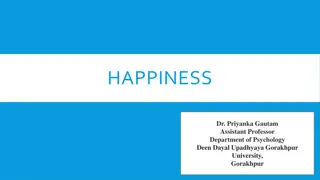 Different Types of Happiness: A Psychological Perspective