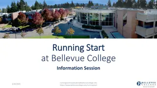 Dual Enrollment at Bellevue College: Running Start Program Details
