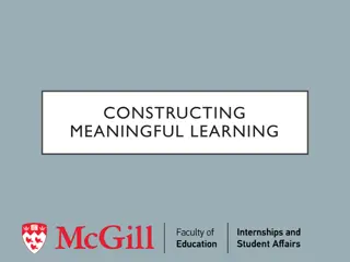 Backward Design for Effective Learning