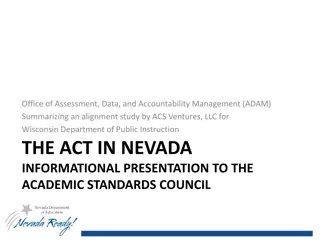 Aligning NVACS Standards with ACT Assessment | Analysis & Findings