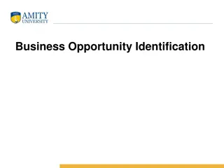 Entrepreneurial Opportunity Identification and Nature of Start-ups