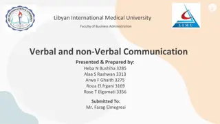 Effective Verbal and Non-Verbal Communication: Methods and Types