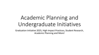CSU Channel Islands Graduation Initiatives 2025 and Academic Planning Goals