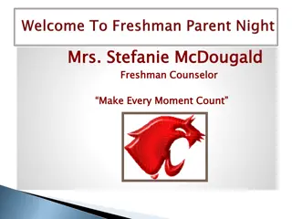 Freshman Counselor Stefanie McDougald Provides Support and Guidance