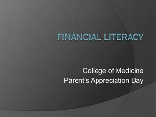 Financial Literacy Program for Medical Students at College of Medicine
