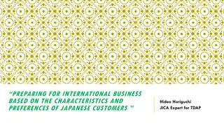 Japanese Consumers for International Business Success