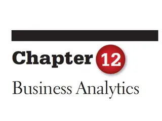 Business Analytics for Informed Decision-Making